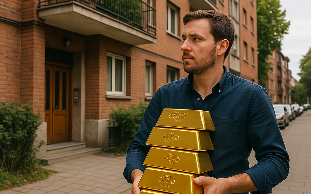 ¿Han subido realmente los pisos en España o lo que ha caído es el valor del euro? Una comparativa con el oro